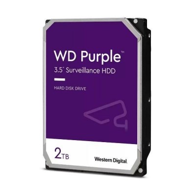 Hard Disk Purple 2 Tb Sata 3 3.5" (Wd23Purz)