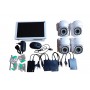 Kit Wifi Sorveglianza 4 Telecamere Con Monitor (Sx8009-4)