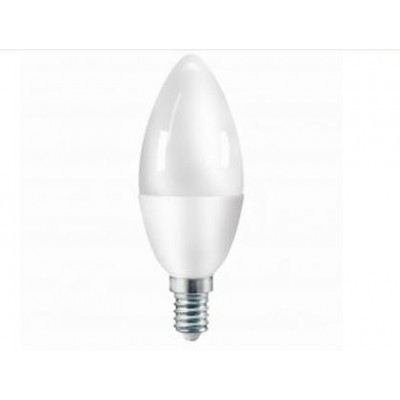 Lampada Led Candela C37 E14 5.5W Luce Naturale (Flc37B6W65K14)