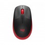 Mouse Wireless M190 Emea Red (910-005908) Rosso
