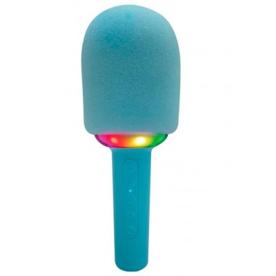 Microfono Karaoke Con Effetti Luce Sng A - Blu