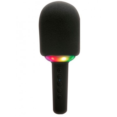 Microfono Karaoke Con Effetti Luce Sng N - Nero