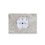 Presa Intelligente Smart Oit Plus Grigio Fusion - In Gres Porcellanato (Osw2Itc) Wifi