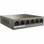 Switch Rete 6 Porte 10/100 - 4 Porte Poe (Tef1106P4-63W)