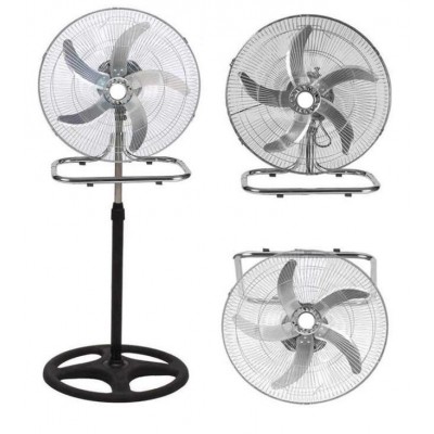 Ventilatore 50X125 3 In 1 - Piantana, A Parete, Tavolo - 3 Velocita' - 65W