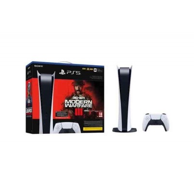 Console Playstation 5 Ps5 Digital Edition + Gioco Call Of Duty Mw Iii