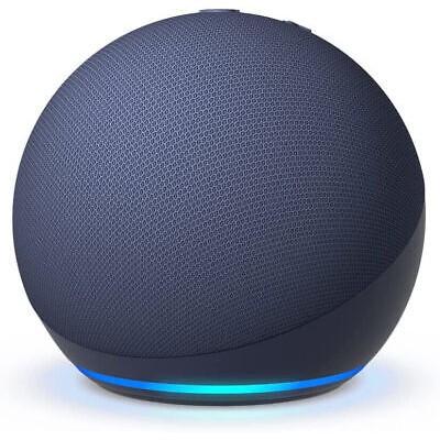 Amazon - Echo Dot (5th Gen, 2022 Release) Smart Speaker with Alexa  Colore  Blue