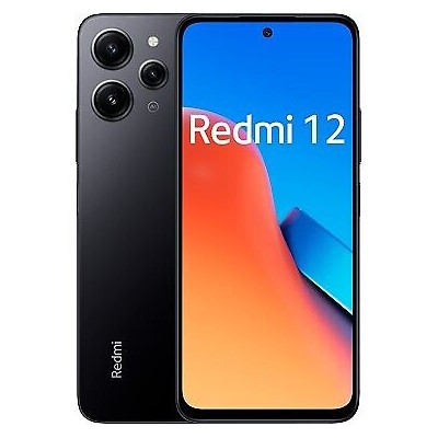 Redmi 12 4G 4GB RAM 128GB Dual Sim  Colore  Midnight Black