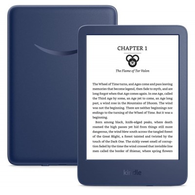 Kindle 2022 16GB Wi-Fi 6 Inch E-Reader  Colore  Blue